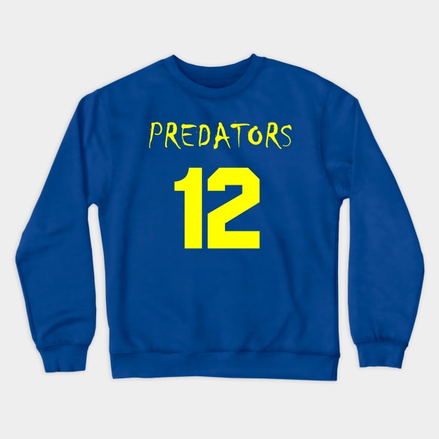 Predators 12 Crewneck Sweatshirt by nickmeece